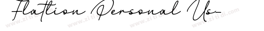 Flatlion Personal Us字体转换 Flatlion Personal Us字体转换